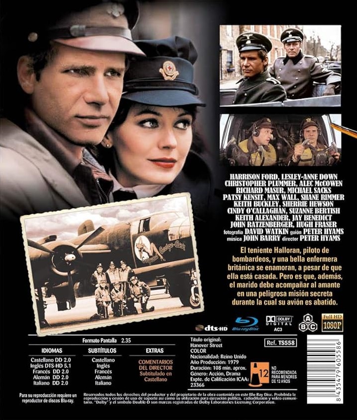 Hanover Street (ej svensk text) (Blu-ray) - 2