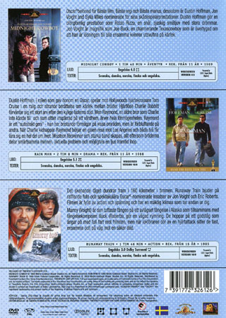 Midnight Cowboy / Rain Man / Runaway Train (3-disc) - 2