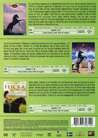 Svarta Hingsten / Svarta Hingsten Kommer Tillbaka / Fluke (3-disc) - 2