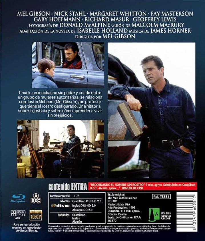 The Man Without A Face (ej svensk text) (Blu-ray) - 2