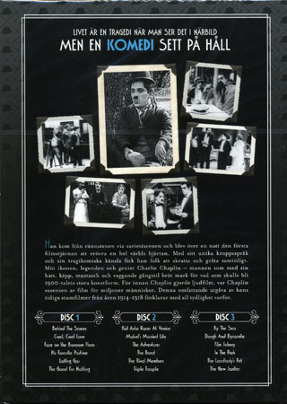 Charlie Chaplin - Volym 1 (3-disc) - 2