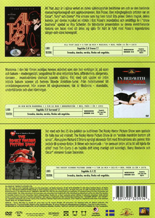 All That Jazz / In Bed With Madonna / The Rocky Horror Picture Show (3-disc) - 2