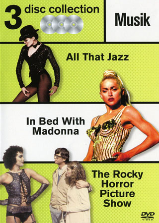 All That Jazz / In Bed With Madonna / The Rocky Horror Picture Show (3-disc)