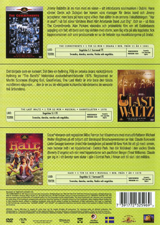 Commitments / Last Waltz / Hair (3-disc) - 2