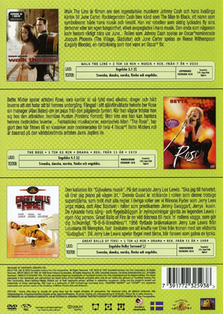 Walk the Line / Rose / Great Balls of Fire (3-disc) - 2