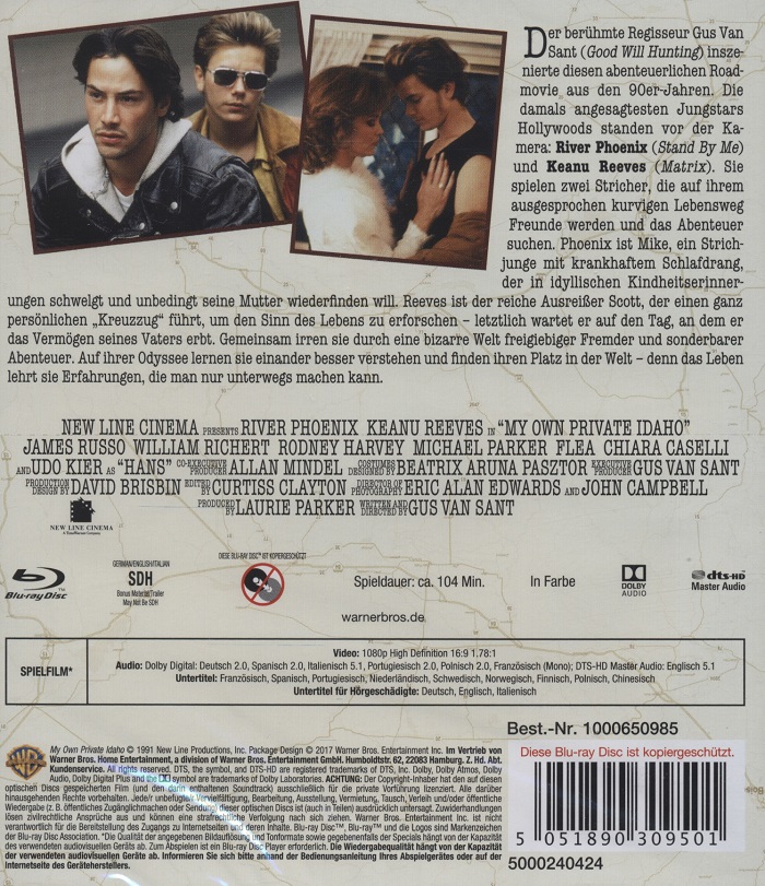 My Own Private Idaho (Blu-ray) - 2
