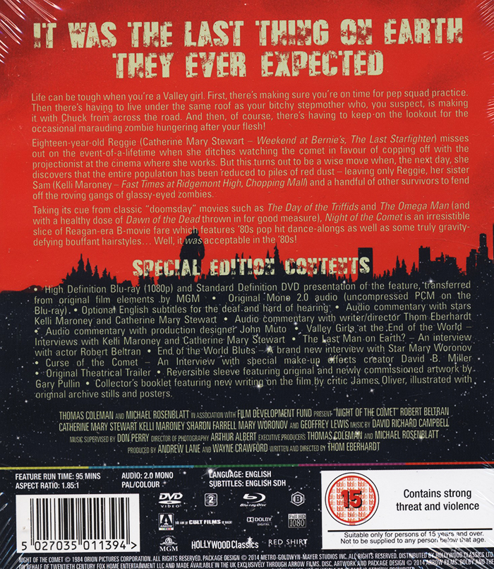 Night of the Comet (ej svensk text) (Blu-ray+DVD) - 2