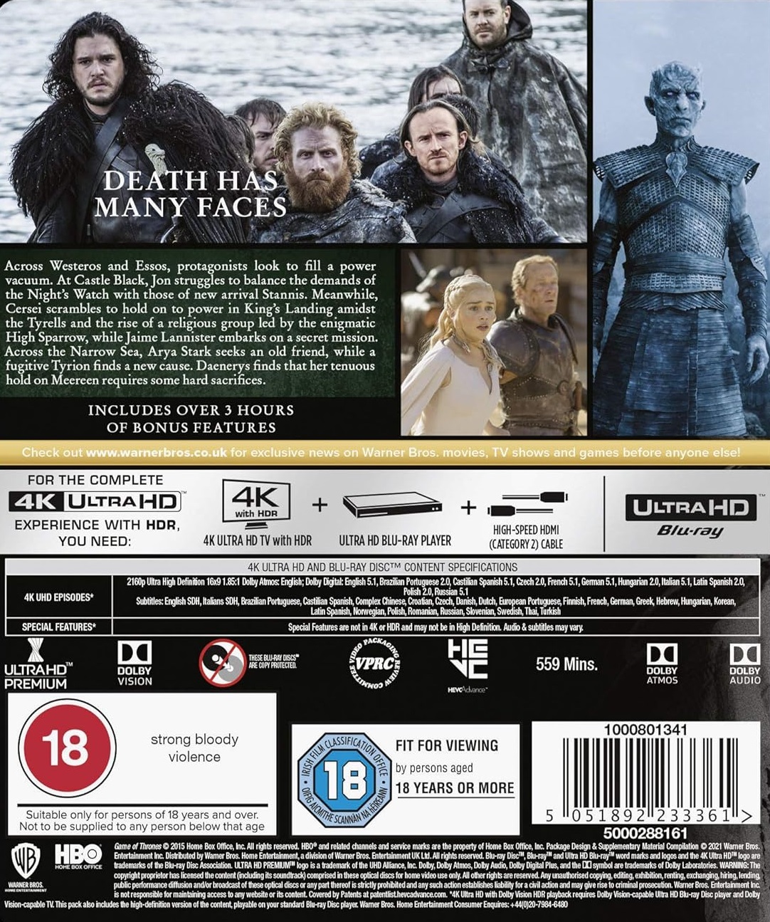 Game of Thrones - Säsong 5 (4K Ultra HD) - 2