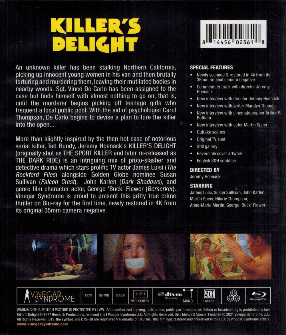 Killer's Delight (ej svensk text) (Blu-ray) - 2
