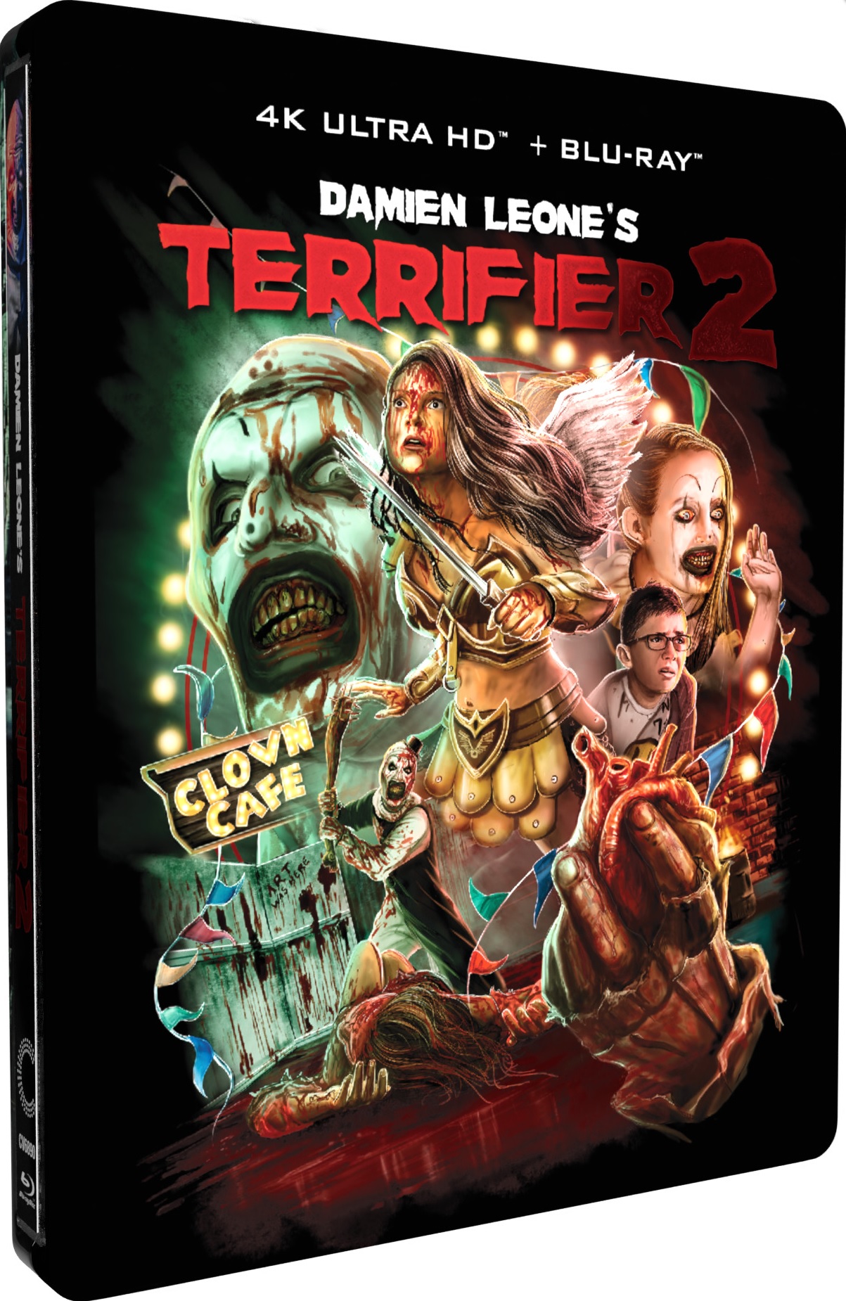 Terrifier 2 (Limited Edition Steelbook) (ej svensk text) (4K Ultra HD + Blu-ray)