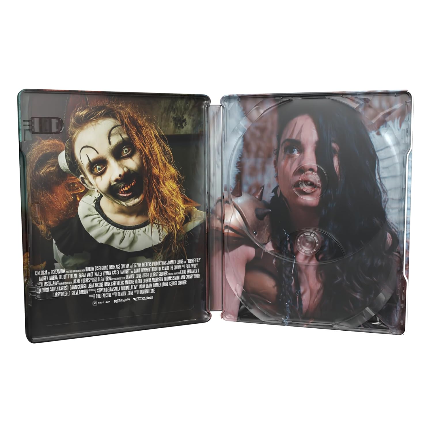 Terrifier 2 (Limited Edition Steelbook) (ej svensk text) (4K Ultra HD + Blu-ray) - 3