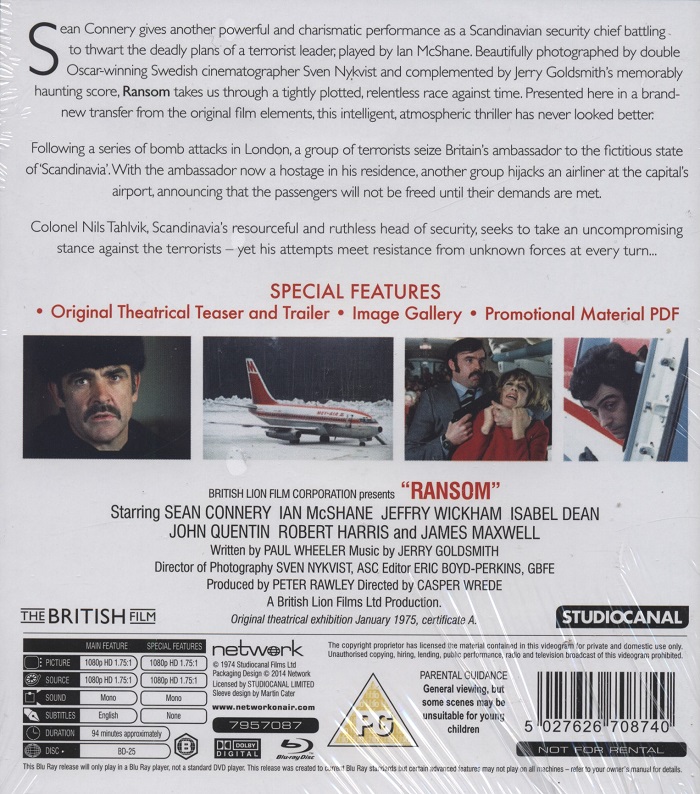 Ransom (1974) (ej svensk text) (Blu-ray) - 2