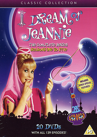 I Dream Of Jeannie - Säsong 1-5 (20-disc) (ej svensk text säsong 3-5)