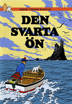 Tintin 5 - Den Svarta Ön (Begagnad)