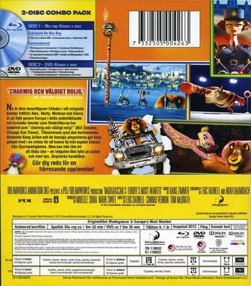 Madagaskar 3 (Blu-ray + DVD) - 2