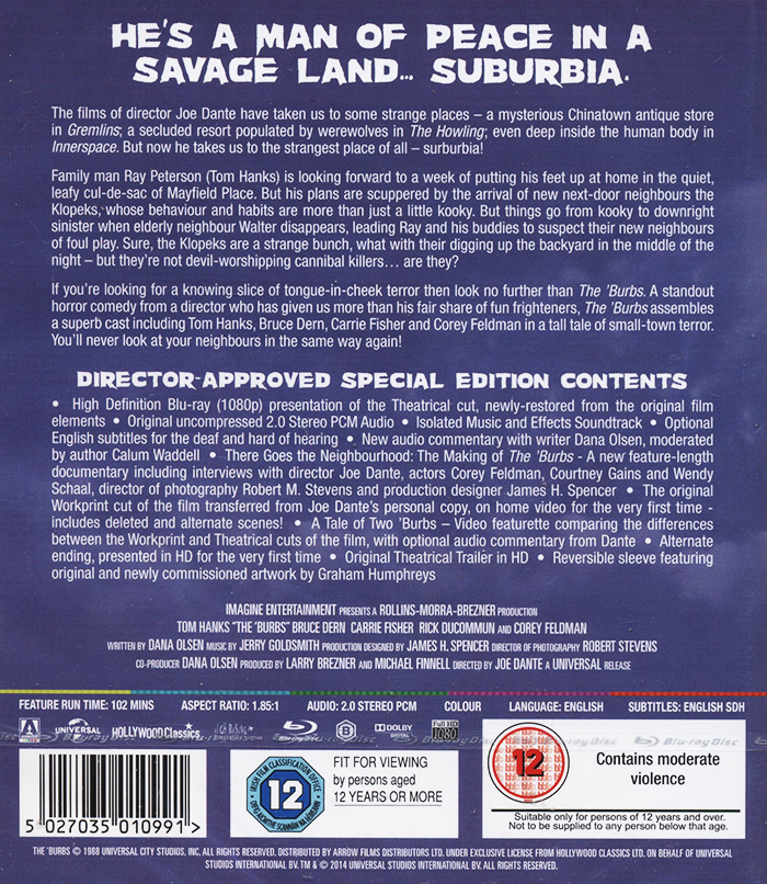 The Burbs (ej svensk text) (Blu-ray) - 2