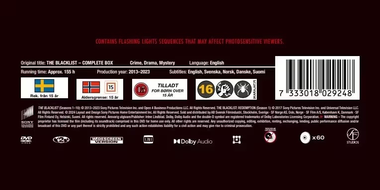 Blacklist: The Complete Series - 3