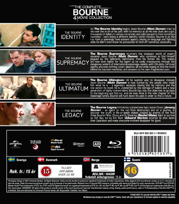 Bourne 4 Movie Collection (Blu-ray) - 2