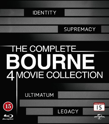 Bourne 4 Movie Collection (Blu-ray)