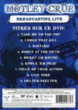 Mötley Crüe - Broadcasting Live - 2