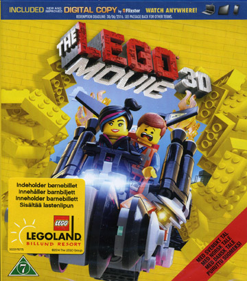 LEGO Movie (Real 3D + Blu-ray)