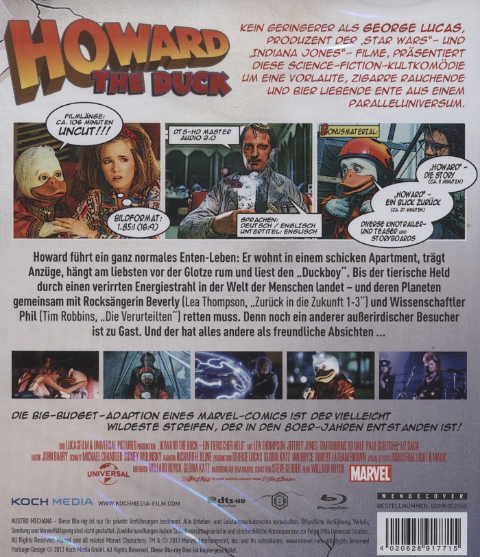 Howard the Duck (ej svensk text) (Blu-ray) - 2