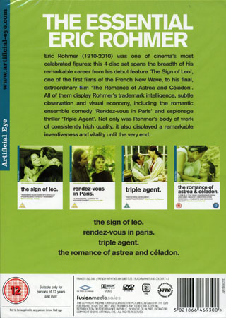 Essential Eric Rohmer (4-disc) (ej svensk text) - 2