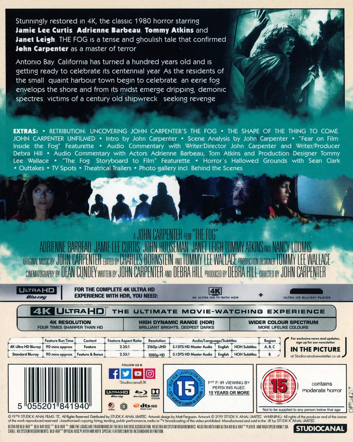 The Fog (ej svensk text) (4K Ultra HD + Blu-ray) - 2