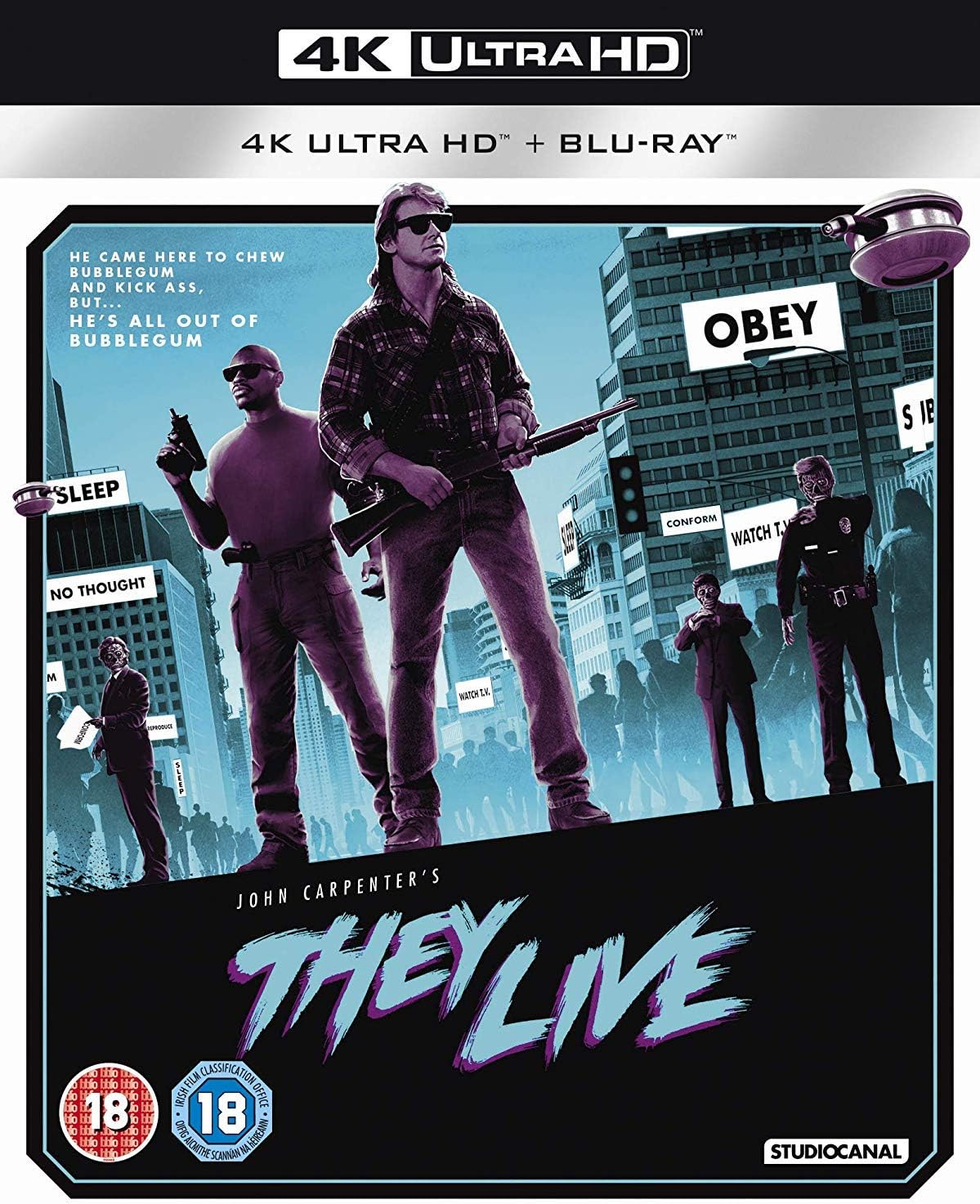 They Live (ej svensk text) (4K Ultra HD + Blu-Ray)