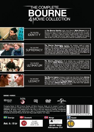 Bourne 4 Movie Collection - 2