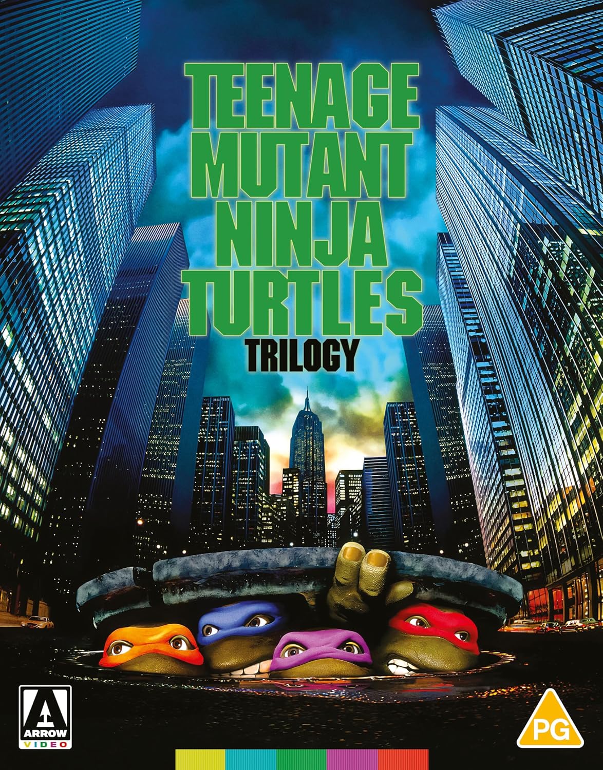 Teenage Mutant Ninja Turtles: Trilogy (Limited Edition) (ej svensk text) (Blu-ray)