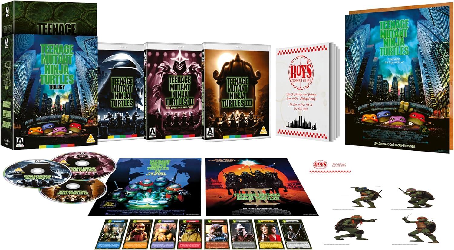Teenage Mutant Ninja Turtles: Trilogy (Limited Edition) (ej svensk text) (Blu-ray) - 3