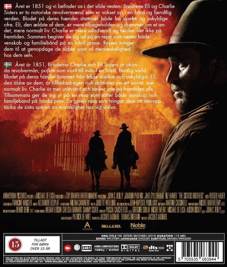 Sisters Brothers (Bluray) Kvarnvideo.se