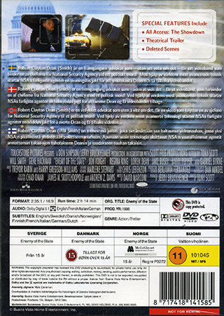 Enemy Of The State - Extended Edition - 2
