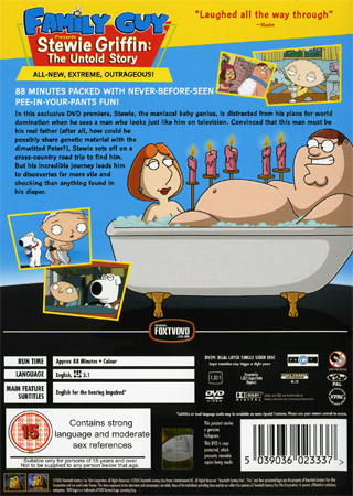 Family Guy Presents Stewie Griffin: The Untold Story (ej svensk text) - 2
