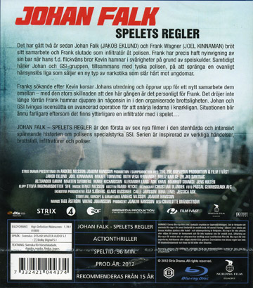 Johan Falk 7 - Spelets Regler (Blu-ray) - 2