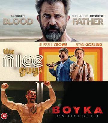 Blood Father / Nice Guys / Boyka (Blu-ray)