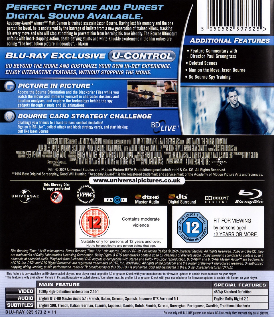 Bourne Ultimatum (Blu-ray) - 2