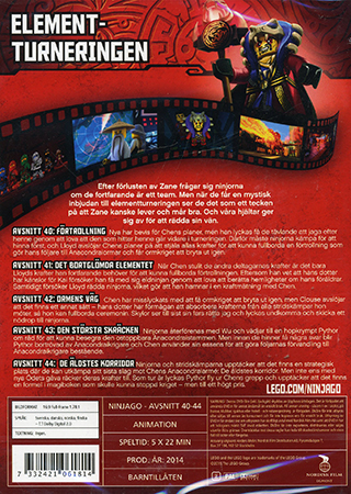 LEGO Ninjago: Masters of Spinjitzu - Avsnitt 40-44 - 2