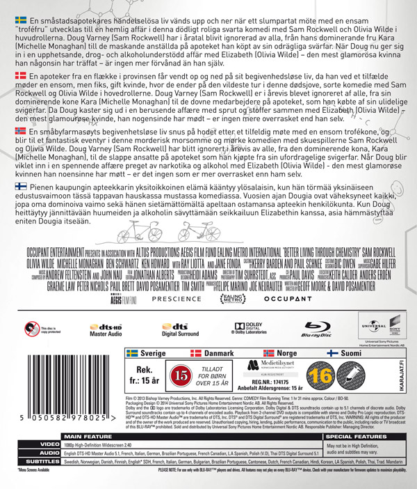 Better Living Through Chemistry (Blu-ray) - 2