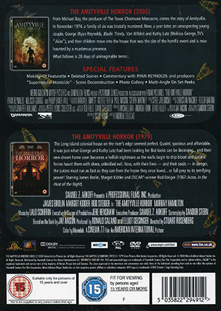 Amityville Horror Box (2-disc) (ej svensk text på  Amityville Horror 2005) - 2