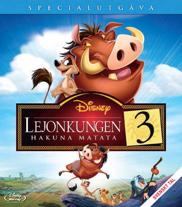 Lejonkungen 3 - Hakuna Matata (Disney) (Blu-ray)