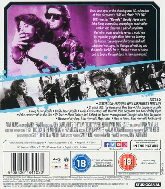 They Live (ej svensk text) (Blu-ray) - 2