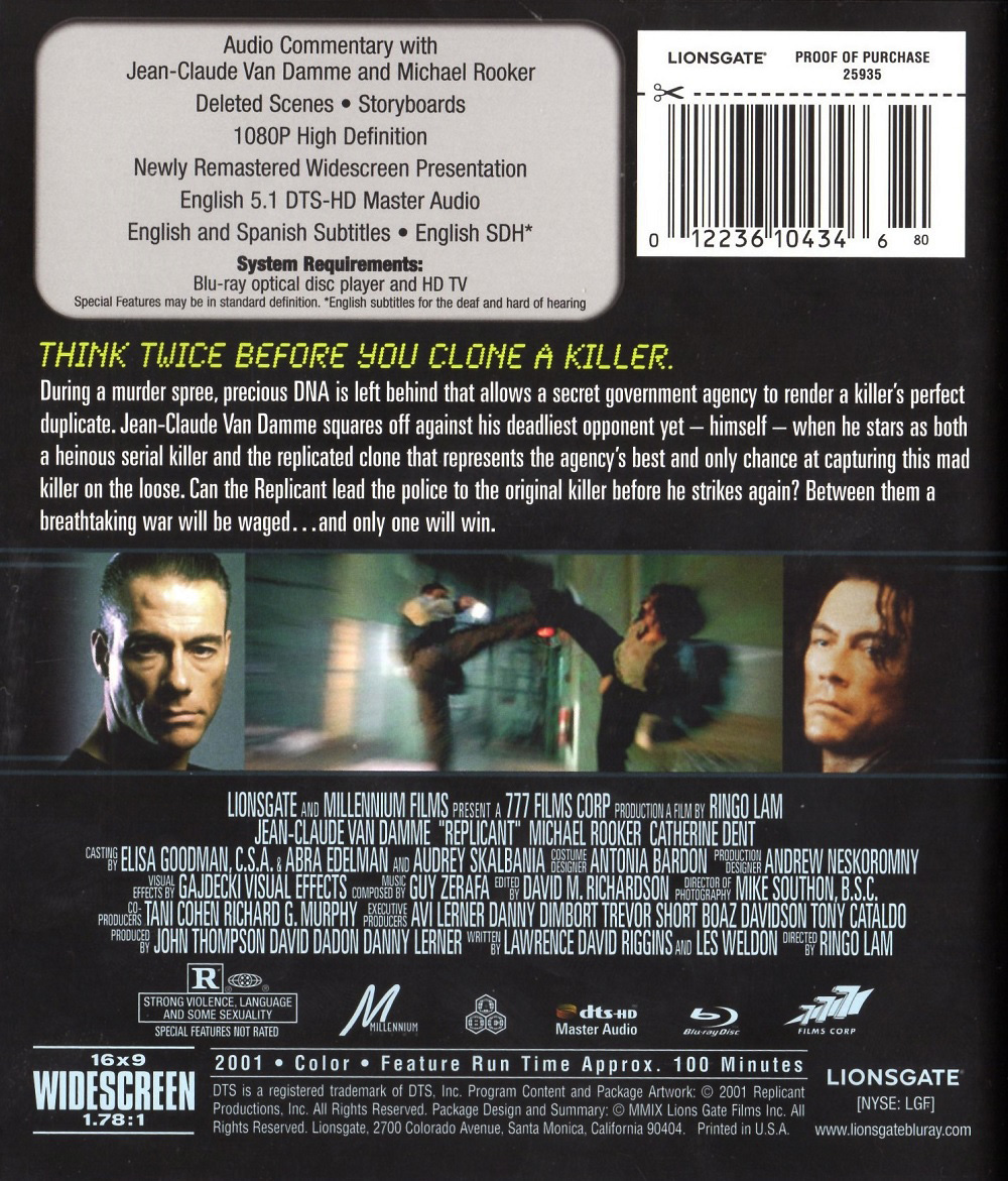 Replicant (ej svensk text) (Blu-ray) - 2