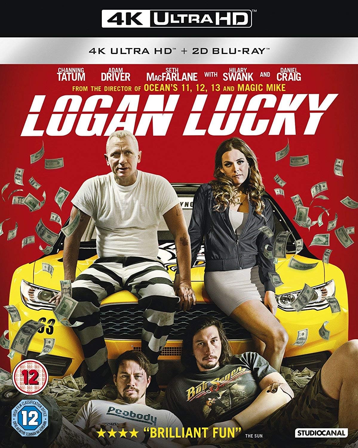 Logan Lucky (ej svensk text) (4K Ultra HD + Blu-ray)