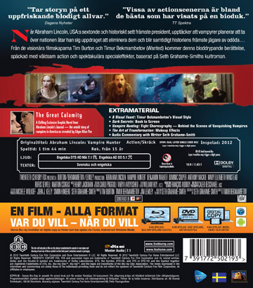 Abraham Lincoln - Vampire Hunter (Blu-ray + DVD) - 2