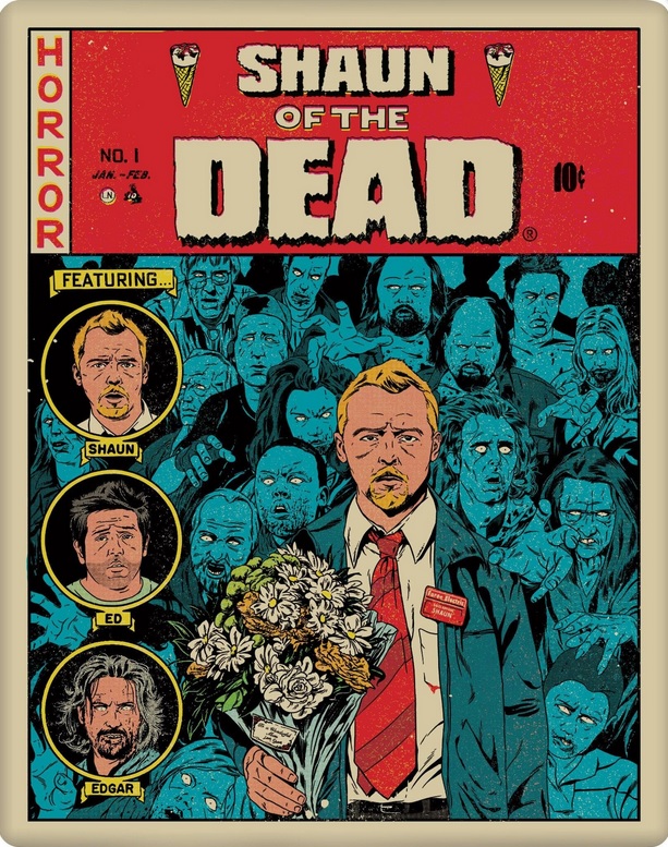 Shaun of the Dead (Limited Edition Steelbook) (ej svensk text) (4K Ultra HD + Blu-ray)