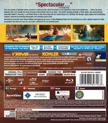 Grand Canyon Adventure - River At Risk (Real 3D + Blu-ray) - 2