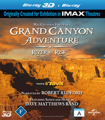 Grand Canyon Adventure - River At Risk (Real 3D + Blu-ray)