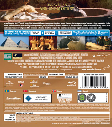 Mummies - Secrets of the Pharaohs (Real 3D + Blu-ray) - 2